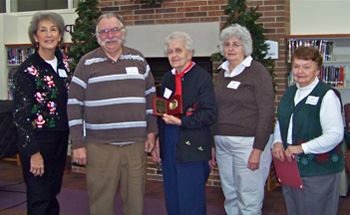 WCOGS Members Receiving Award