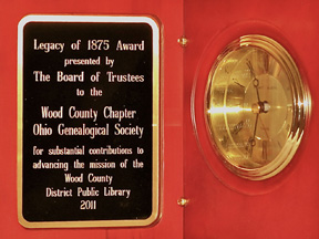 Legacy of 1875 Award